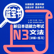 蓝宝书日语文法N3卡包封面