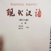 现代汉语黄廖版卡包封面