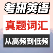 【限免】真题高频词汇卡包封面