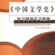 《中国文学史》学习辅导与习题集卡包封面