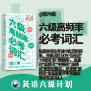 六级高频率必考词汇卡包封面