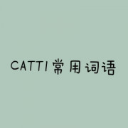 CATTI常用词语卡包封面