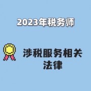 税务师-涉说服务相关法律卡包封面