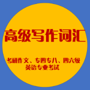【考研】【专四专八】【四六级】高级写作词汇卡包封面