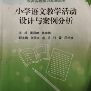 小学语文教学活动设计与案例分析卡包封面