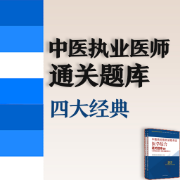 【四大经典】中医执业医师通关题库卡包封面