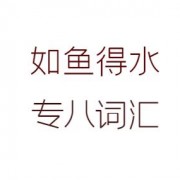 如鱼得水专八词汇卡包封面