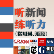 ❤️【限免057】听新闻练听力（CRI、VOA、BBC等）卡包封面