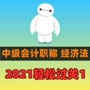 2021中级会计职称经济法轻一题卡包封面