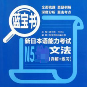 蓝宝书日语文法N5卡包封面