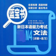 蓝宝书日语文法N4卡包封面