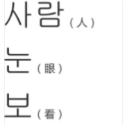 韩文常用汉字（Hanja）卡包封面