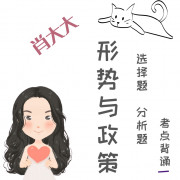 形式与政策选择题、分析题考点背诵卡包封面