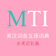 翻硕英汉词条词典（分类记忆）卡包封面