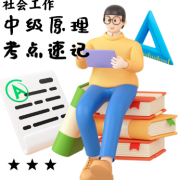 中级社工综合能力考点速记卡包封面