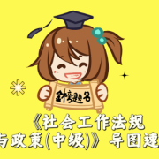 《社会工作法规与政策(中级)》导图速记卡包封面