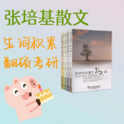 张培基散文选生词积累卡包封面