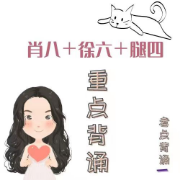24肖八+徐六+腿四重点背诵卡包封面