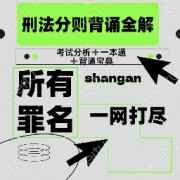 刑法分则罪名全解卡包封面