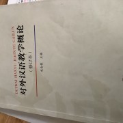 对外汉语教学概论卡包封面
