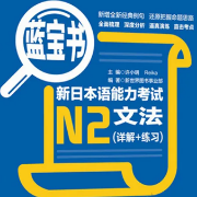 蓝宝书日语文法N2卡包封面