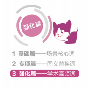 3+1雅思阅读词汇强化篇-学术高频词卡包封面