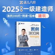2025一建王玮案例300问卡包封面