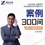 2025年王玮-建筑案例300问-上口诀卡包封面