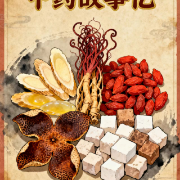 中药故事忆2026考研卡包封面