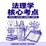 法硕法理学核心考点卡包封面