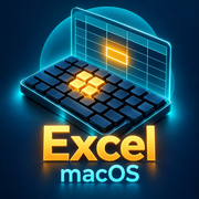 快捷键｜Excel · macOS卡包封面