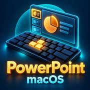 快捷键｜PowerPoint · macOS卡包封面