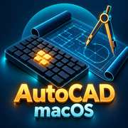 快捷键｜AutoCAD · macOS卡包封面
