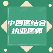 【临床医学科目】中西医结合执业医师题库卡包封面